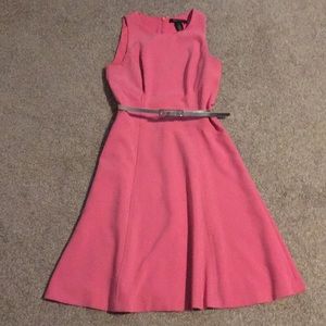 White House black market pink dress
